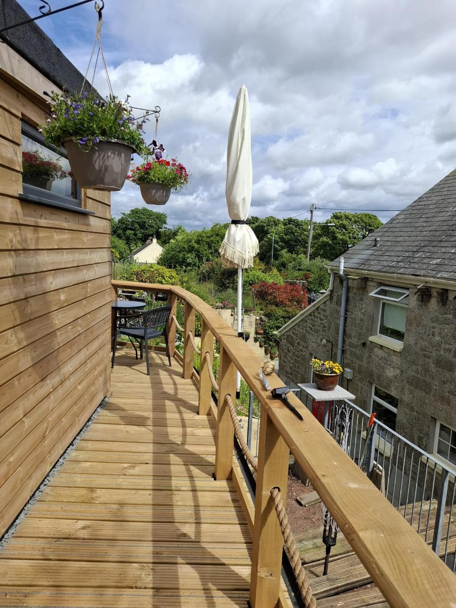 Cosy Cornish Cabin 圣奥斯特尔 外观 照片